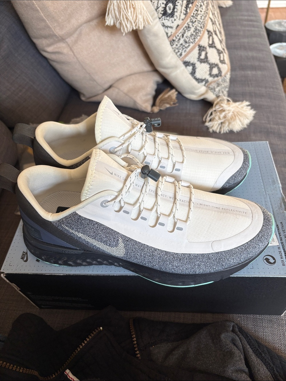 Nike Odyssey React Shield Summit White/Black-Anthracite